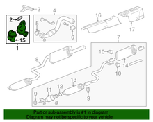 Load image into Gallery viewer, Catalytic Converter Part Number: 25196253